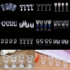 4 шт. 112 миниатюрные полимерные прозрачные чашки, модель мебели, игрушки для декора, Миниатюрные аксессуары для кукольного домика