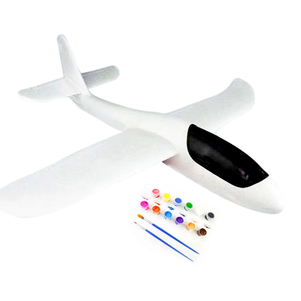 Детский летающий планер ручной работы сделай сам игрушечный самолет из