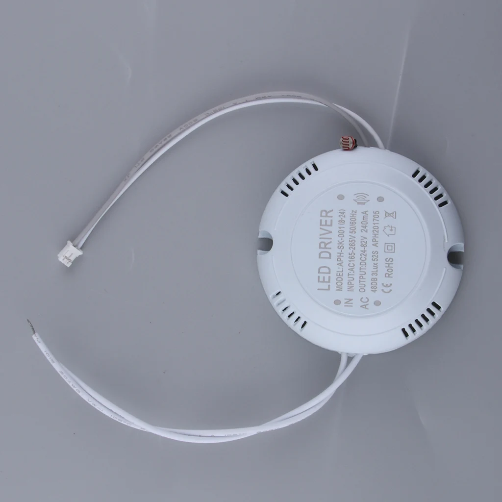 Светодиодный свет Питание драйвер 8-24 Вт DC 24 V-82 в 240mA AC 165-265V 50/60Hz