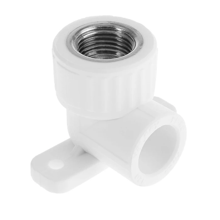 Уголок VALFEX полипропиленовый с креплением 20 мм х 1/2 внутренняя резьба 1865250 - купить