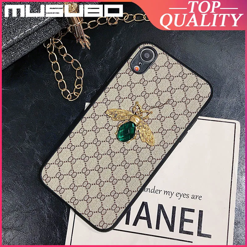 

Musubo Luxury Bee Case For Samsung Galaxy A70 A71 A50 A51 S20 Ultra S10 Plus S9 S8 Note 10 Plus Phone Cover Fitted Girl Fashion