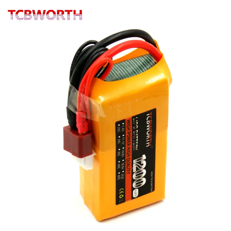 TCBWORTH Новый 4S провод с силикатной гелевой Батарея 14 8 V 1200 мА/ч 35C для дистанционно