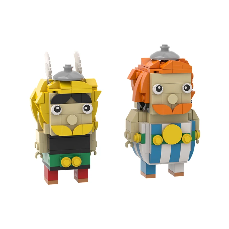 

Asterixing&Obelixed Brickheadz Building Blocks MOC-16306 FIGURE Model bricks decor toys for Children collection birthday gift