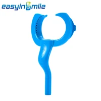 easyinsmile dental mouth opener hve suction droplets cheek lip retractor suction autoclavable reduce cross contamination blue