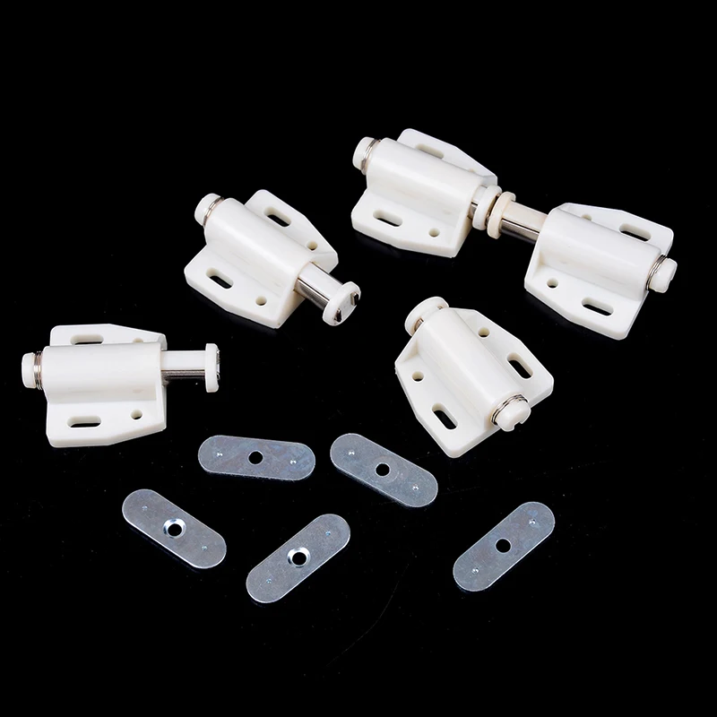 5Pcs/lot Magnetic Cabinet Catch Kitchen Door Stopper Drawer Latch Soft Close Push To Open Damper Buffers Furniture Hardware |