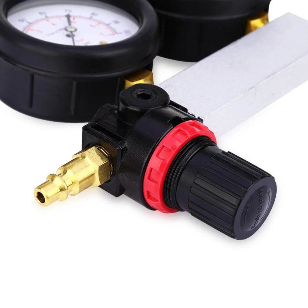 

Car Vehicle Cylinder Diagnostic Tool Compression Gauge Engine Leak Detector