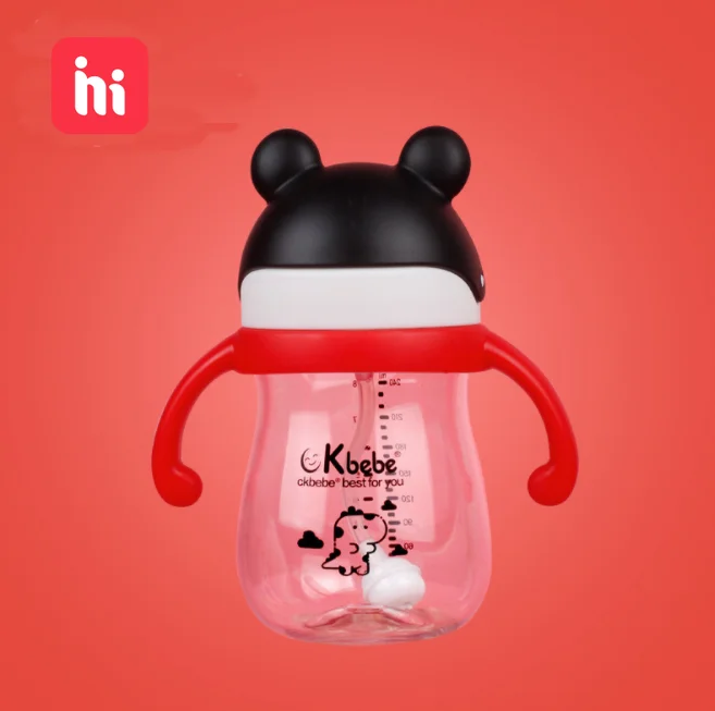 Соломинка для питьевой воды с мультяшным животным 240 мл | Мать и ребенок