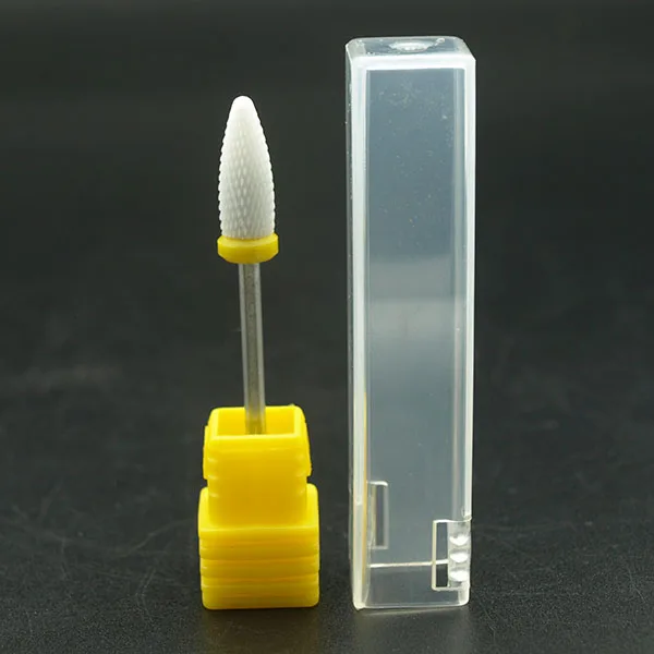 RingYellow EasyNail 26 типов супер белая керамическая дрель для ногтей битэлектрическая сверлильная машинка для маникюра Аксессуары Инструмент для ногтей, средство для удаления кутикулы - Цвет: RingYellow