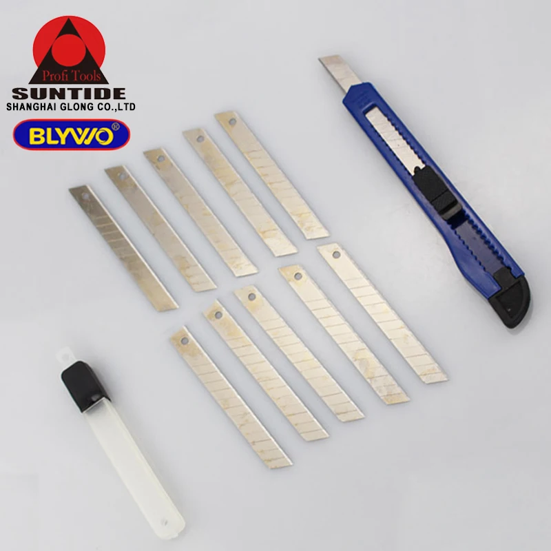 

Выдвижной нож 9 мм для резки обоев с 10 сменными лезвиями