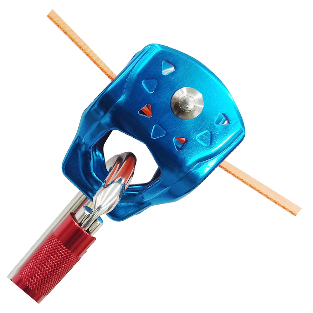 Роликовый шкив Lighten Up 30kN с шарикоподшипником уличные аксессуары для скалолазания