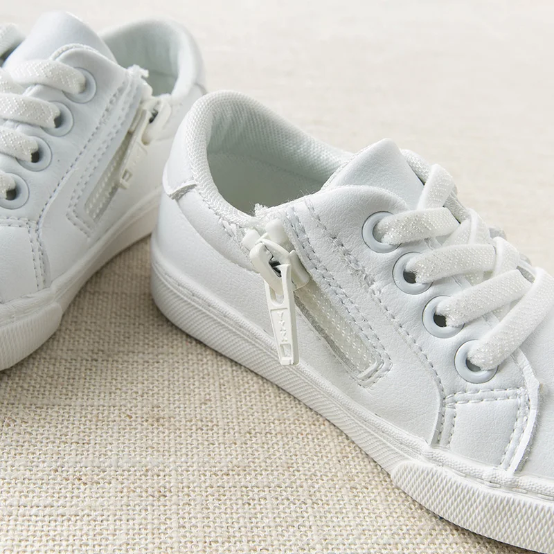 DB13747 Dave Bella spring baby girl casual white solid shoes kids floral brand | Детская одежда и обувь