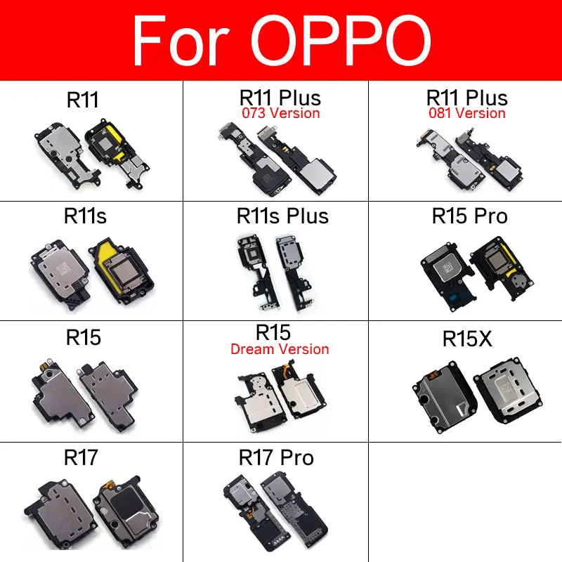 Динамик для Oppo R11 R11Plus R11s R11sPlus R15Pro R15 R15X R17 Pro, громкий динамик, звуковой зуммер, запасные части Динамик для Oppo R11 R11Plus R11s R11sPlus R15Pro R15 R15X R17 Pro, громкий динамик, звуковой зуммер, запасные части