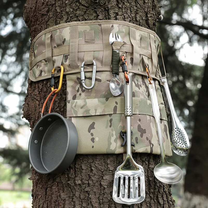 

Portable Tactical Molle Nylon Tool Storage Bag Multifunctional Men's EDC Outdoor Survival Camping Picnic Hunting Accessories