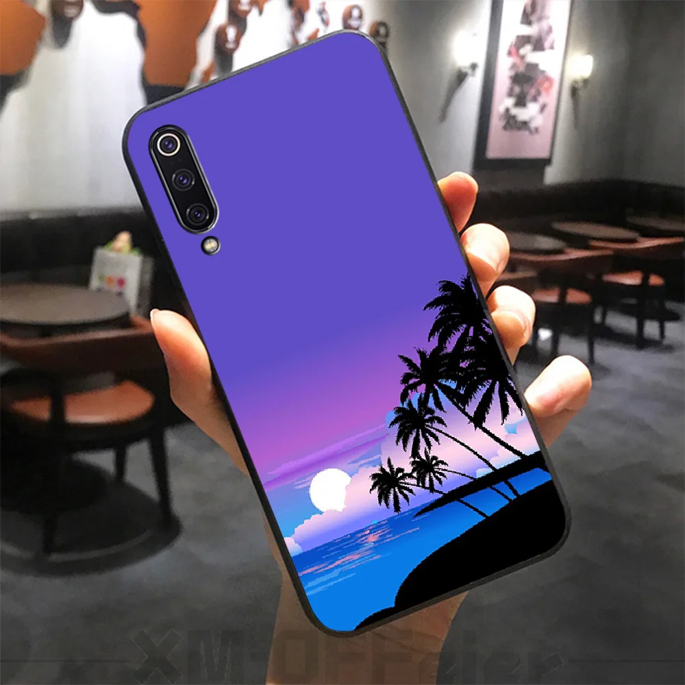 BaweiTE летний натуральный морской синий волны качественный чехол для телефона Xiaomi