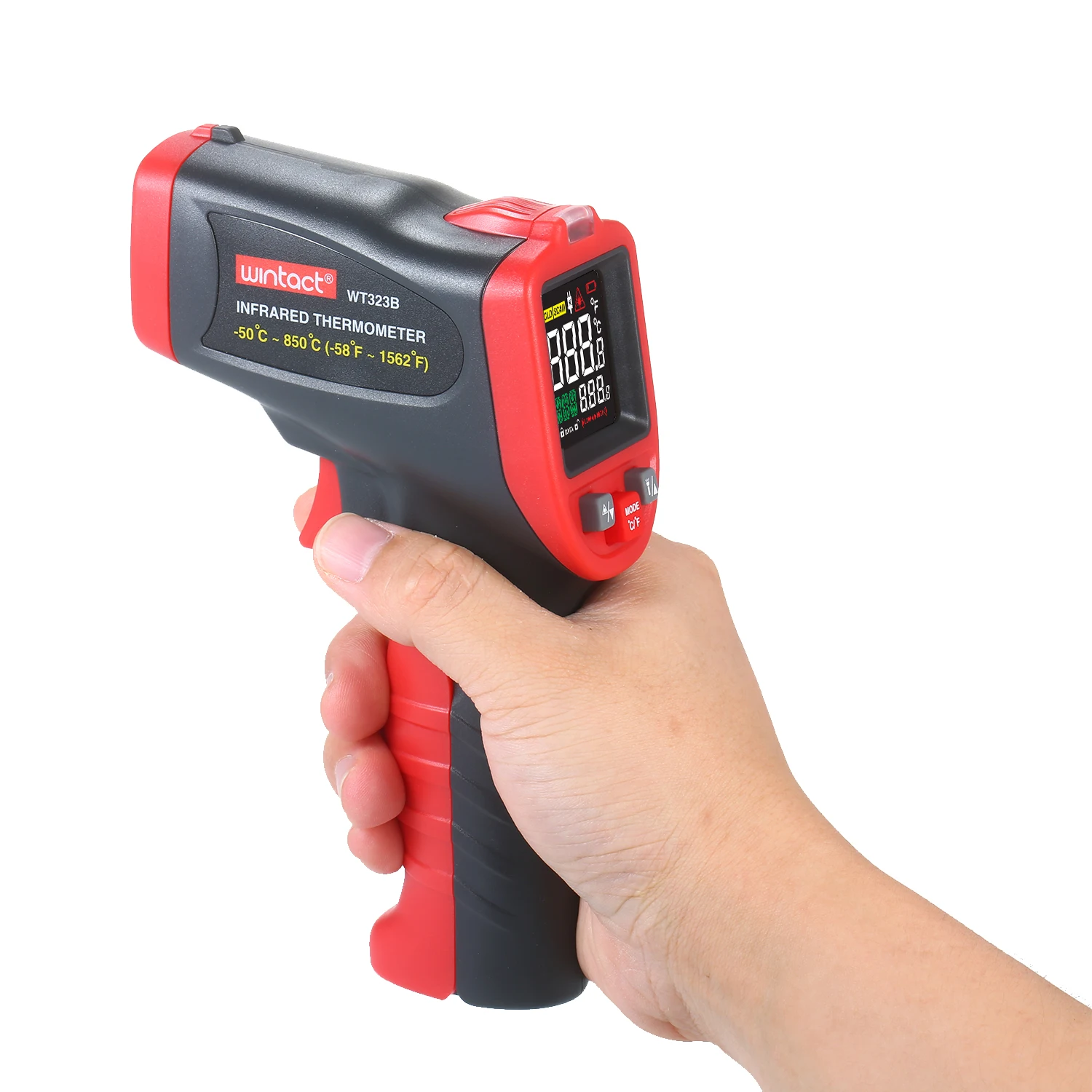 Wintact-50 ℃ ~ 850 инфракрасный термометр для измерения температуры промышленный ИК