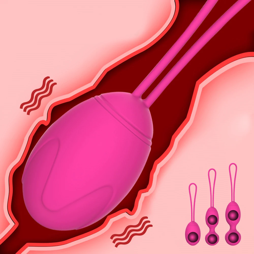 Для женщин влагалище затянуть тренажер вагинальный вагинальные шарики geisha Balls 3