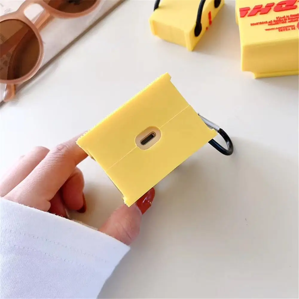 3d креативный чехол для наушников Airpods 1 2 Силиконовый мягкий Защитный |