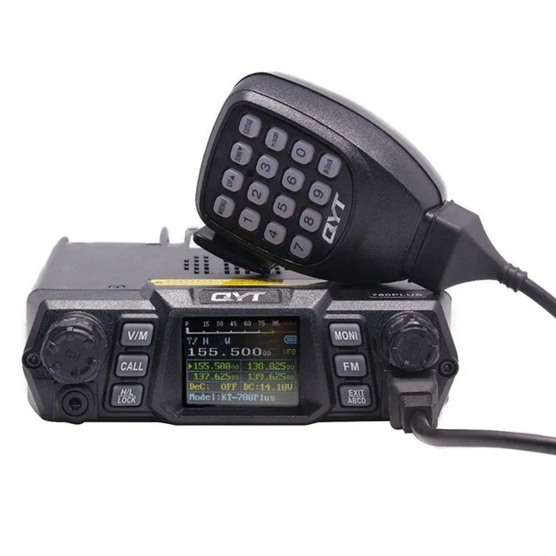 

2pcs DHL Free shipping QYT Mobile Radio KT-780PLUS VHF 136-174MHz or UHF 400-480MHz 100W/75W Walkie Talkie KT780PLUS Transceiver