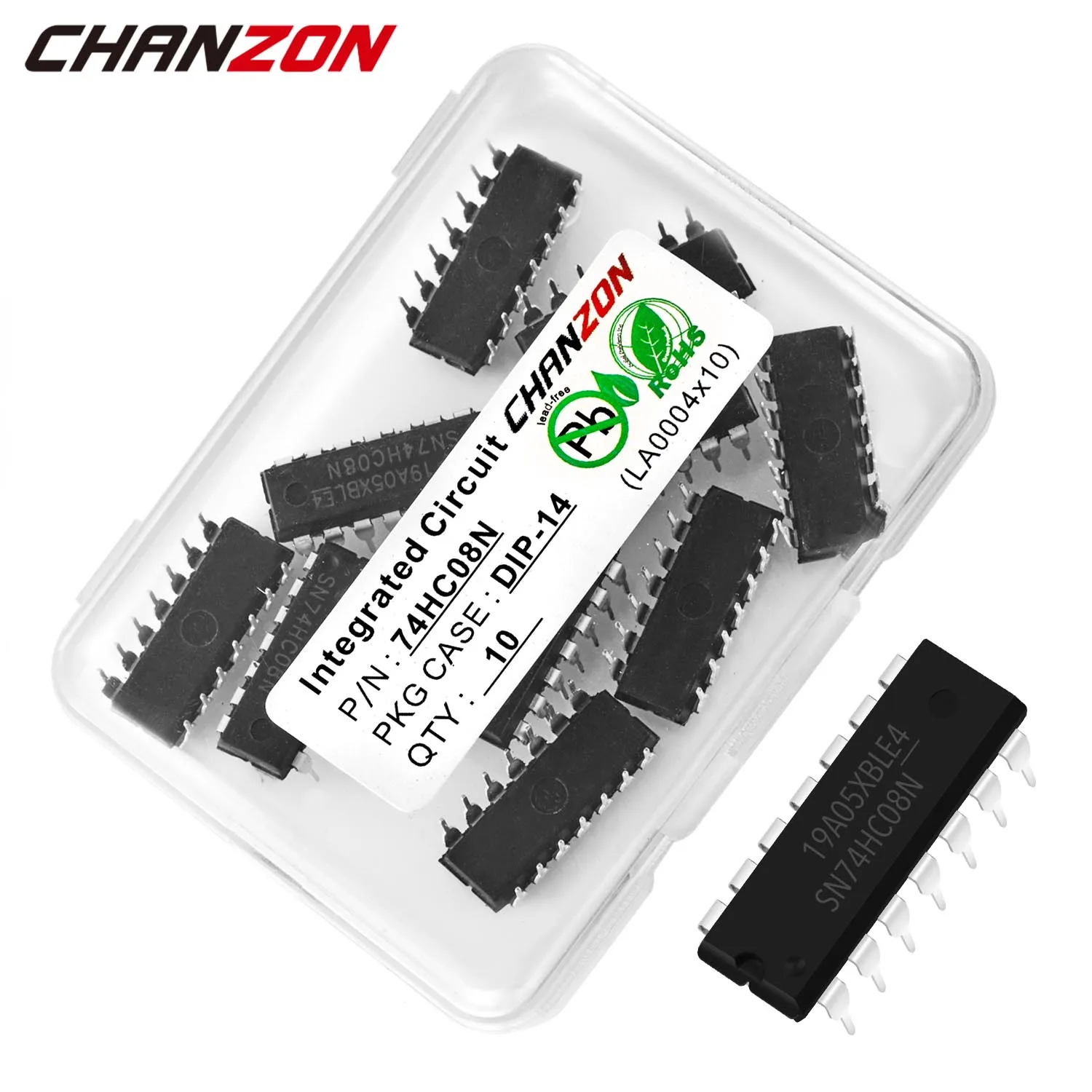 Интегральная схема SN74HC08N DIP14 SN74HC08 DIP 74HC08N 74HC08 7408 четыре ядра 2 входа и затвора новая