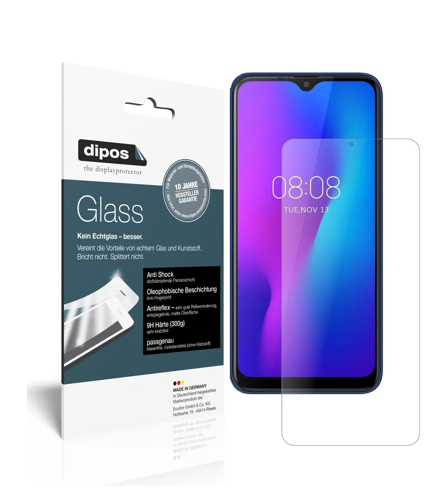 Для закаленного стекла Ulefone Power6 S11 Note7 Note 7P 9H Защитная крышка прозрачная защитная