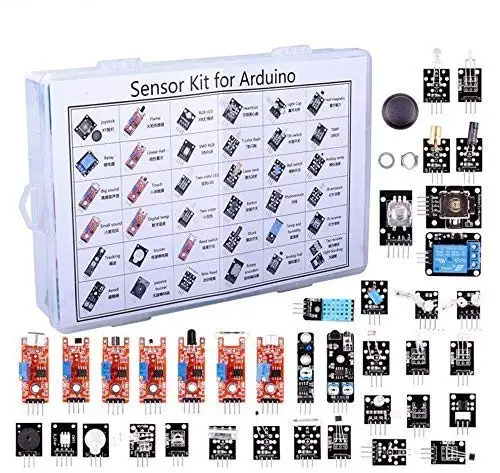 Комплект платы сенсорного модуля 37 в 1 для Arduino и MCU образовательных пользователей