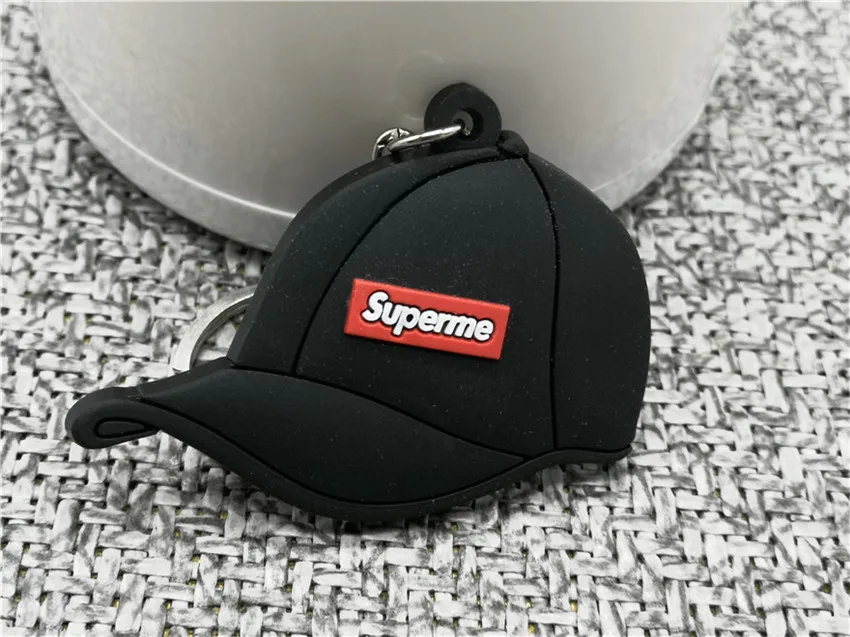 1044 Мини силиконовый милый брелок Nikes cap Форма брелок для женщин мужчин детей подарок брелок баскетбольные кроссовки Porte Clef - Цвет: 1044