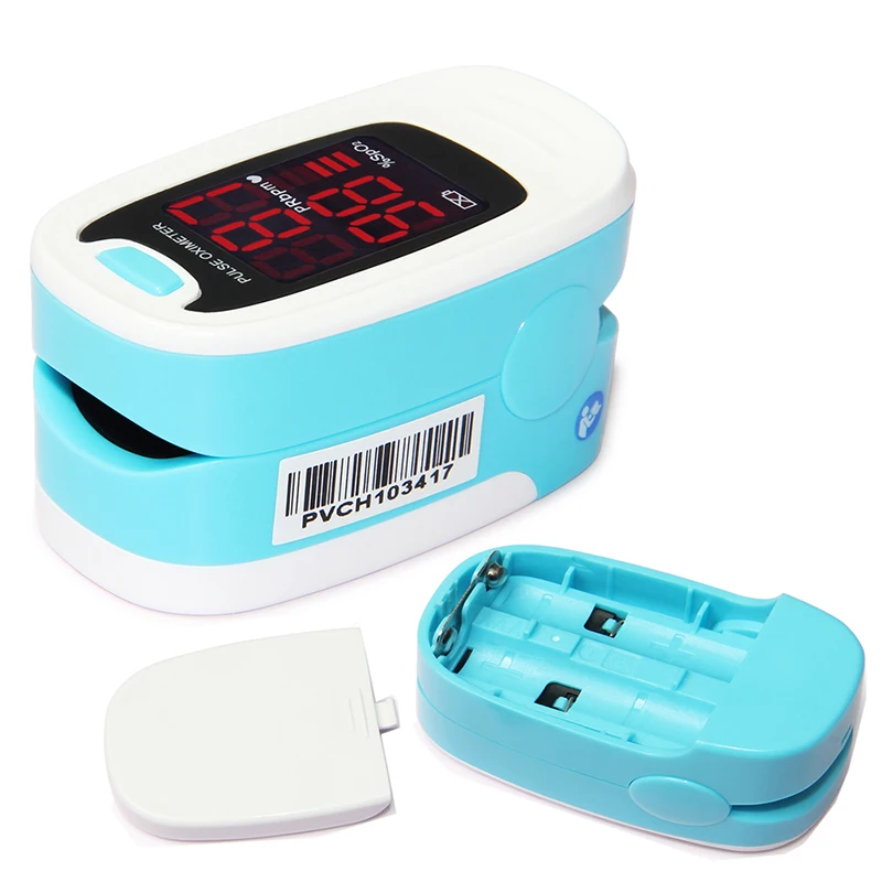 

CMS50M LED Fingertip Pulse Oximeter Blood Oxygen meter SpO2 Saturation Sensor PR HR Heart Rate Monitor