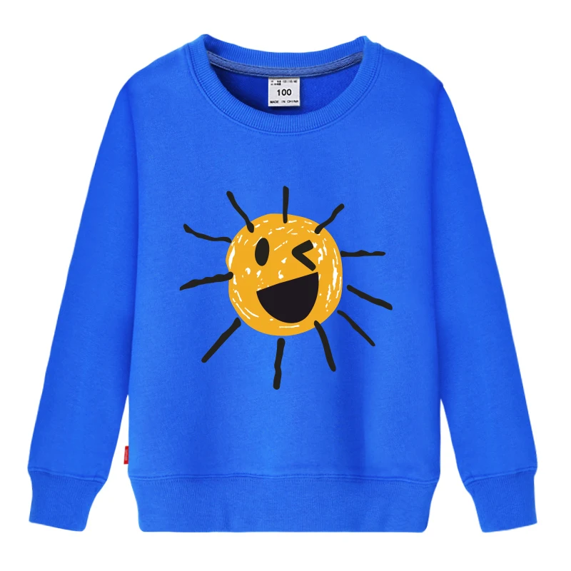 

Kids Sweatshirt Tops Long Sleeve T-shirt Boys Girls Infant Toddler Child Baby Clothes New print Sun Pullover Tee Autumn Winter