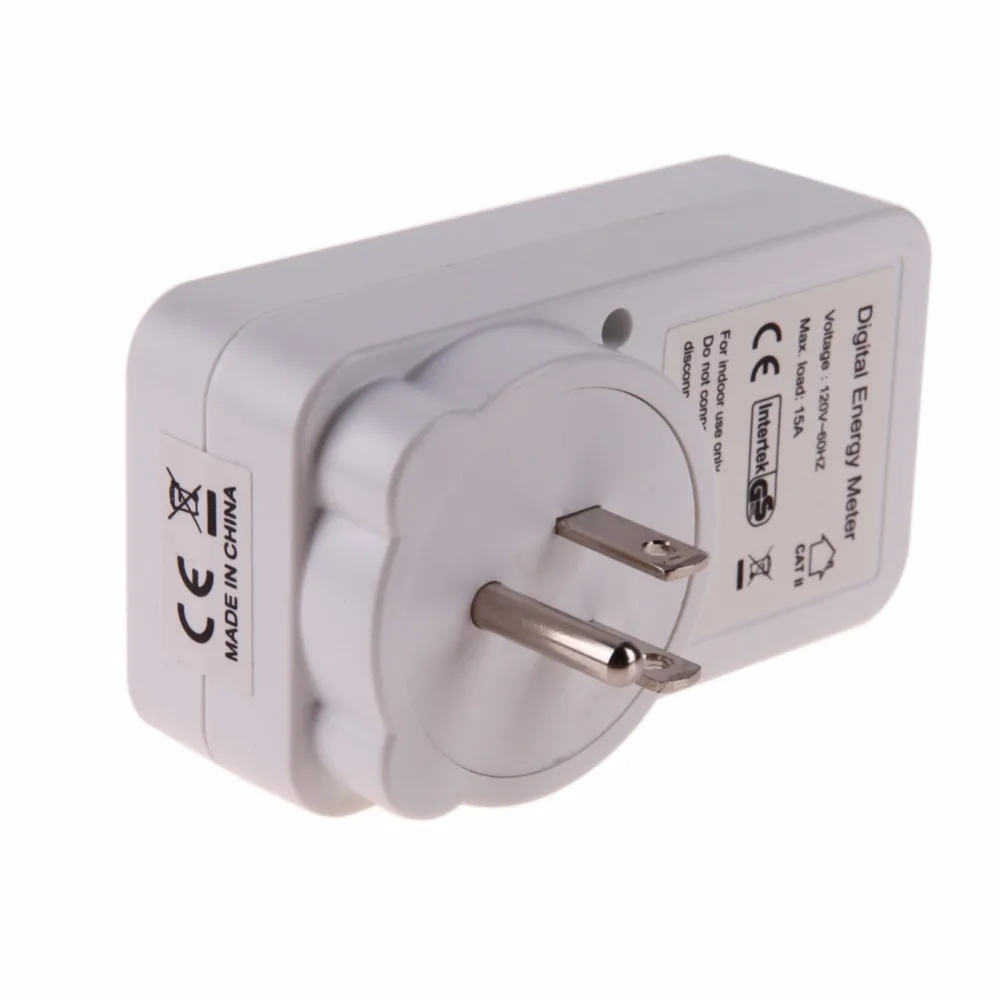 Digital Power Meter Watt Electricity Usage Monitor Socket Consumption Electric Energy US Plug | Электроника