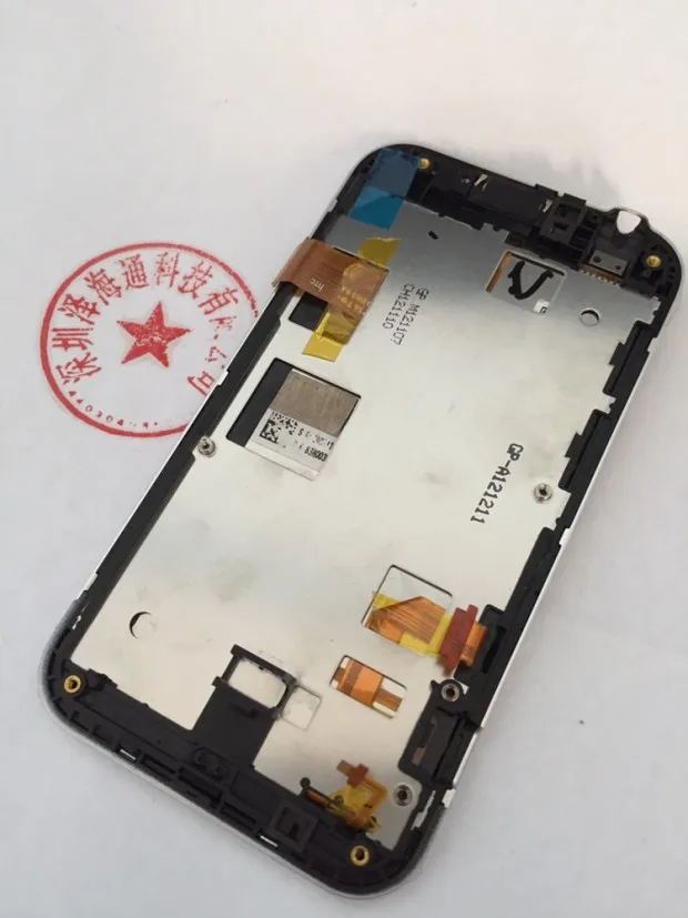 Для России хороший экран ЖК дисплея в сборе с рамкой Белый для htc Incredible S S710E|original