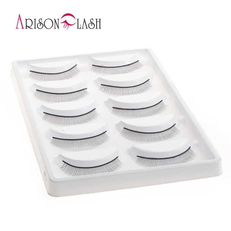 Накладные ресницы 10/20 шт./набор мягкие натуральные тренировочные накладные для