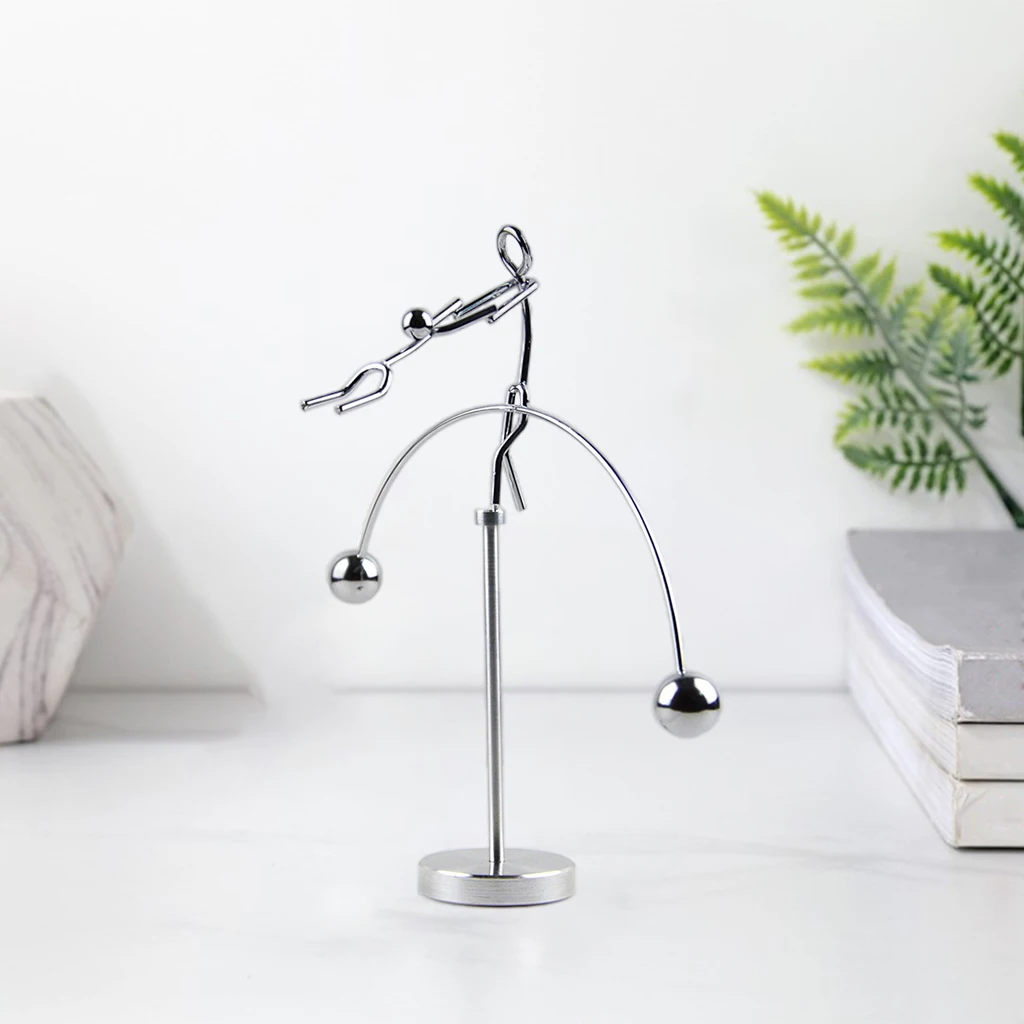 

Металлическая железная игрушка, научная игрушка, наука физики, вечный баланс, игрушка для движения, украшение для дома и офиса