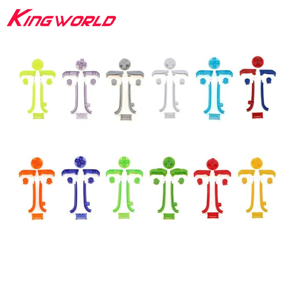 Цветные Сменные клавиатуры AB L R A B рамка кнопок для Gameboy Advance GBA D|Запасные части| |