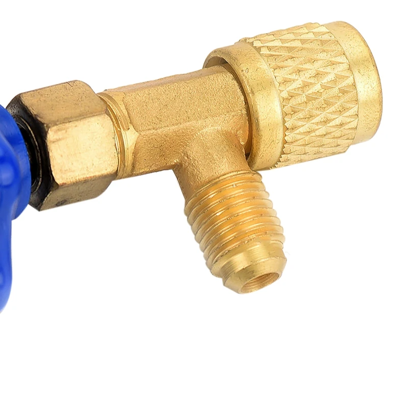 Клапан низкого давления открывалка для бутылок 1/4 Sae разъем бутылка хладагента