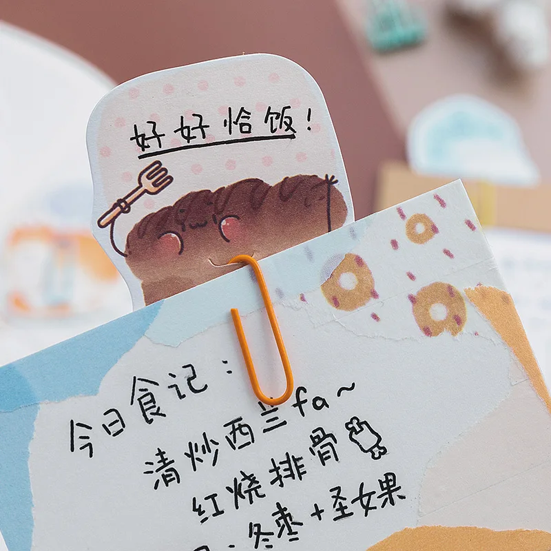 6 компл./лот удобный зажим для бумаги серии декоративные планировщик бумажный