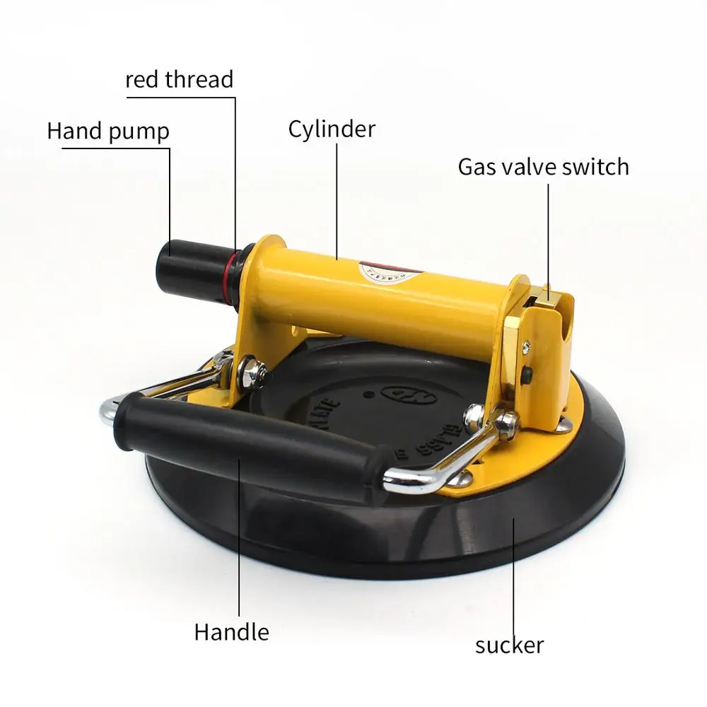 Подъемник вакуумный ручной 8 дюймов с металлической ручкой 206 мм|Детали