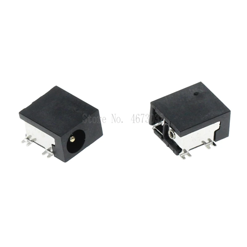 500pcs-dc-033-13mm-4smd-dc-power-female-outlet-lnterface-socket-jack-dc033-smd-4-pins