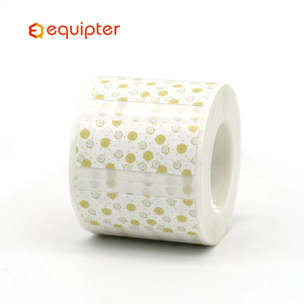 

Equipter Милая термоэтикетка рулон 30*12 мм новая Typeable васи лента лимон симпатичная Маскировка Лента прекрасная отметка наклейка для EQ11