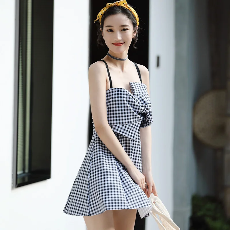 

2021 New Ladies Two Bathing suits Bikini Women Sexy Plate Rok Set Bathing mode Swimming Dress Beach Drag Sexy bathing