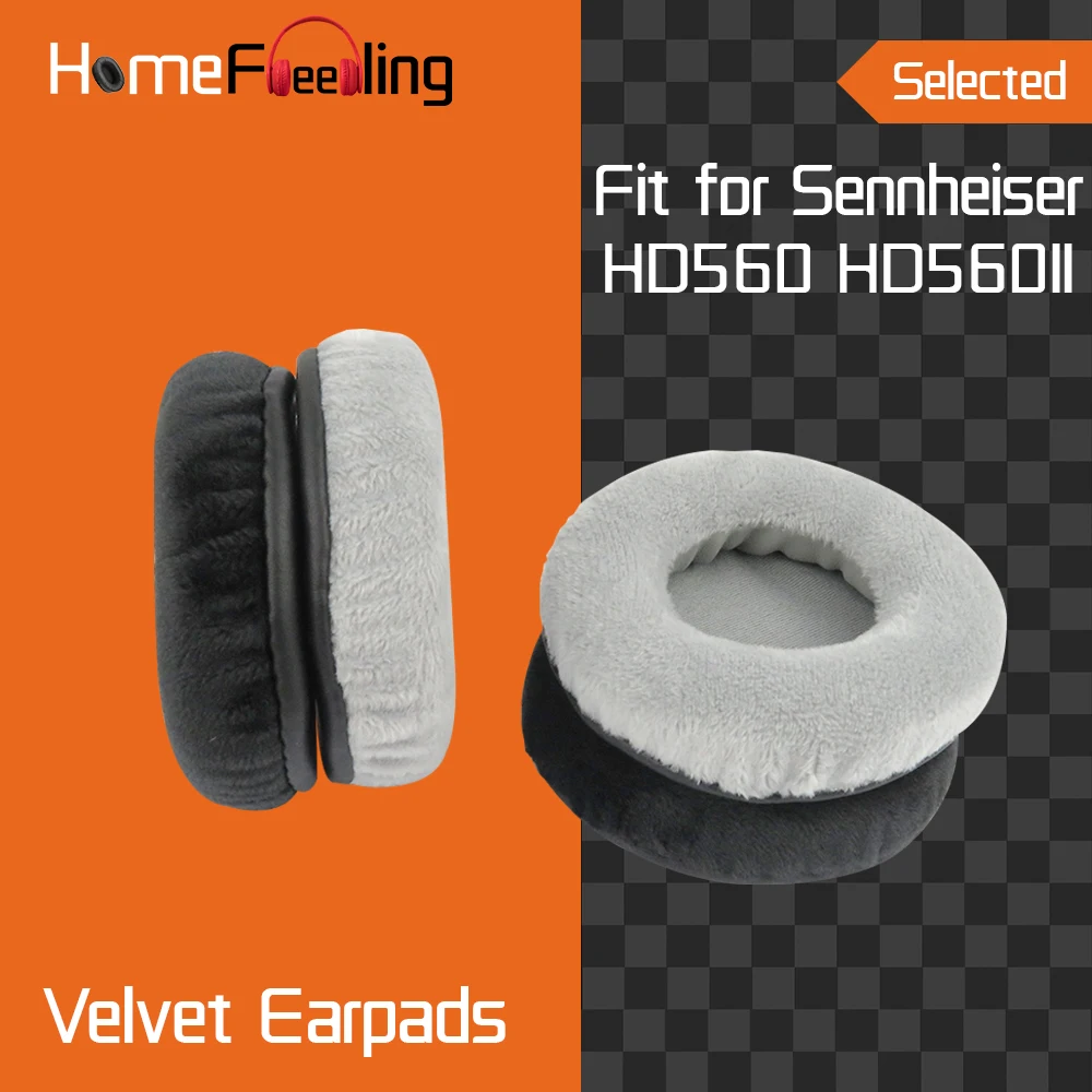 

Homefeeling Earpads for Sennheiser HD560 HD560II Headphones Earpad Cushions Covers Velvet Ear Pad Replacement