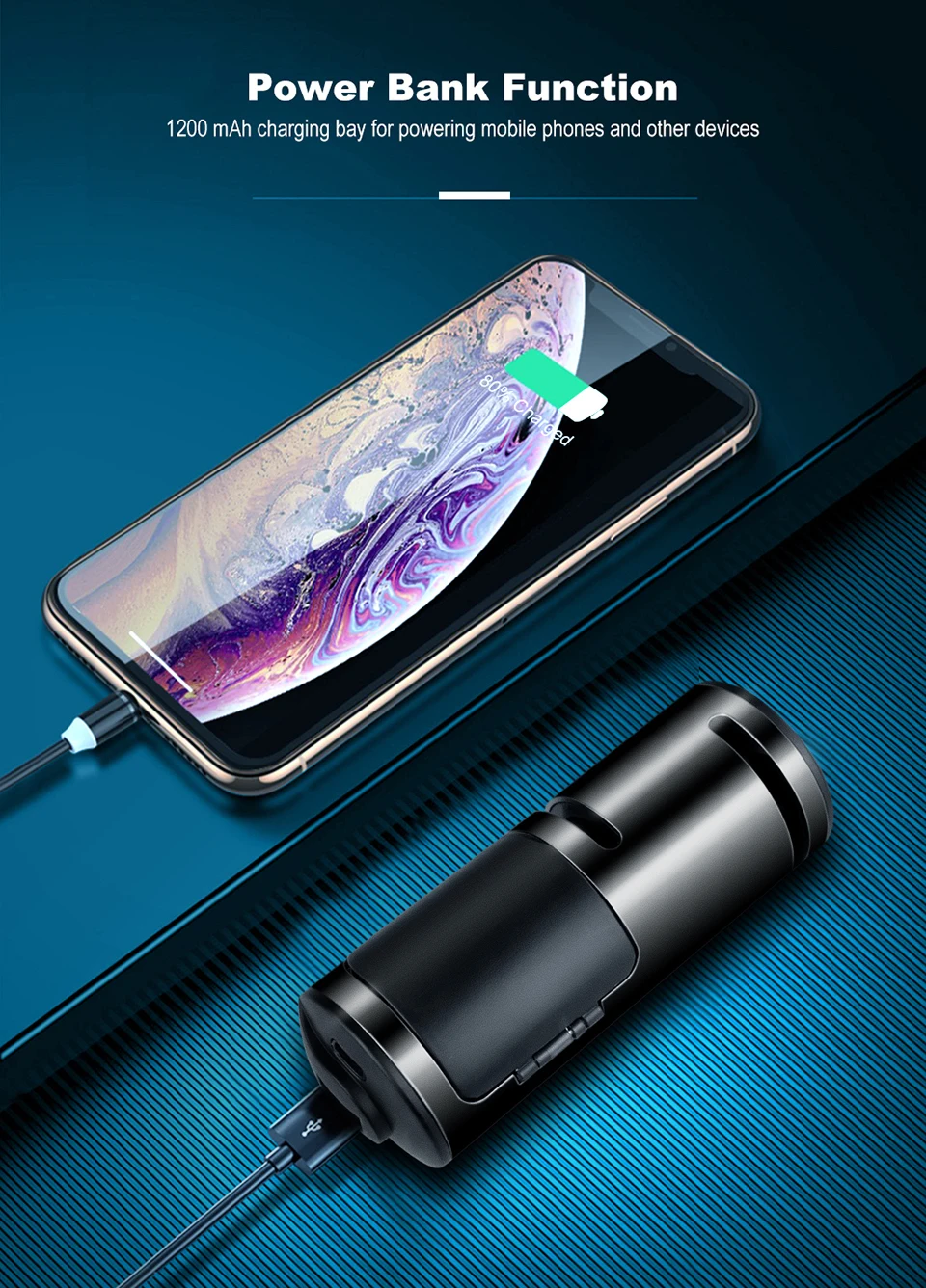 TWS Bluetooth 5,0 Беспроводные наушники с сенсорным управлением Гарнитура 3D стерео спортивные водонепроницаемые наушники с зарядным устройством для телефона