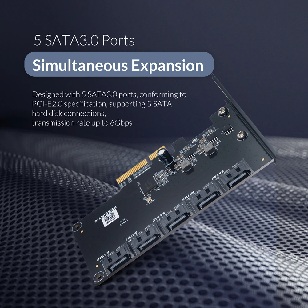 orico pes5 pcie до 5 порты sata3 0 карты расширен