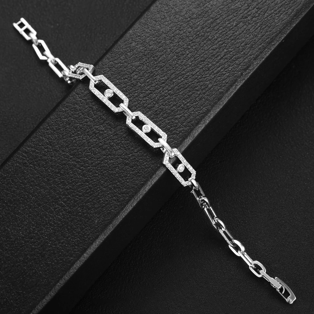 

Brand Personality Fine Bangle Chains Women man couple bracelet Top Quality Best Super Gift for Friends Lover unexpect surprise