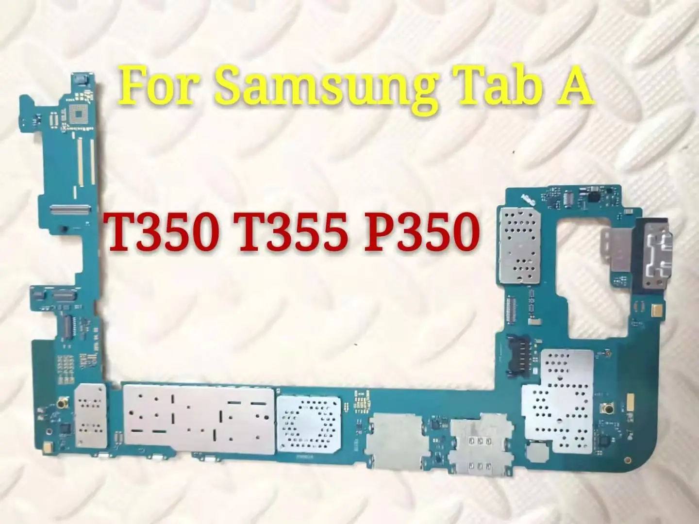 

For Samsung Galaxy Tab A 8.0 SM-T350 T355 P350 Motherboard Original Clean WIFI / SIM Support Android OS With Chips Mainboard