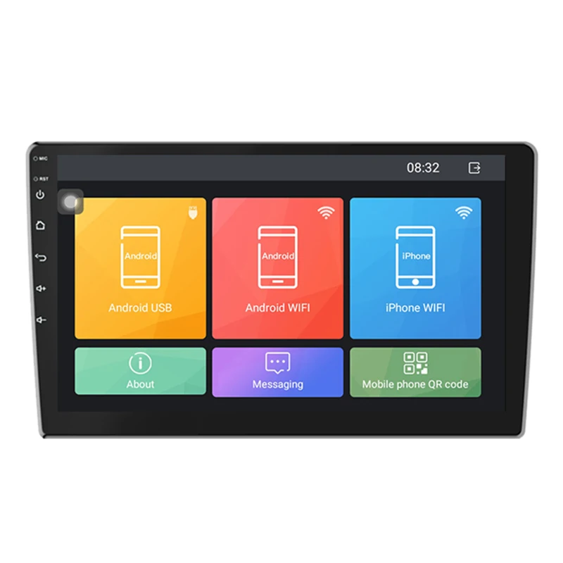 2 Din автомагнитола 9 дюймов Hd Автомобильный Mp5 мультимедийный плеер Android Gps