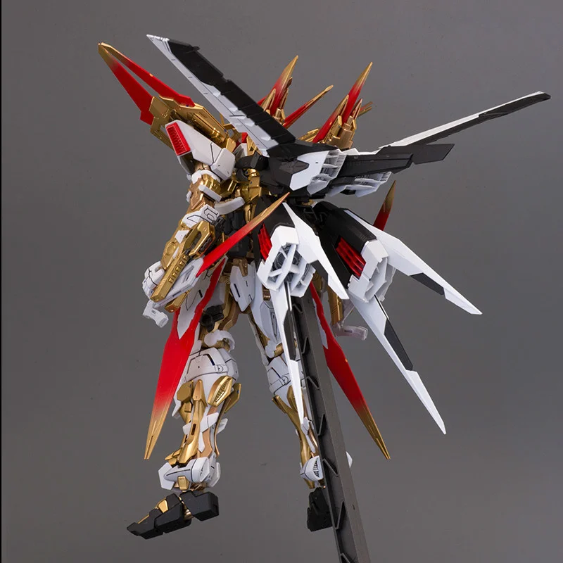 

BANDAI MG 1/100 MBF-P03D Gundam Astray Blue Frame D Titanium Alloy Coloring Mg Action Toy Figures Christmas Gift Toys