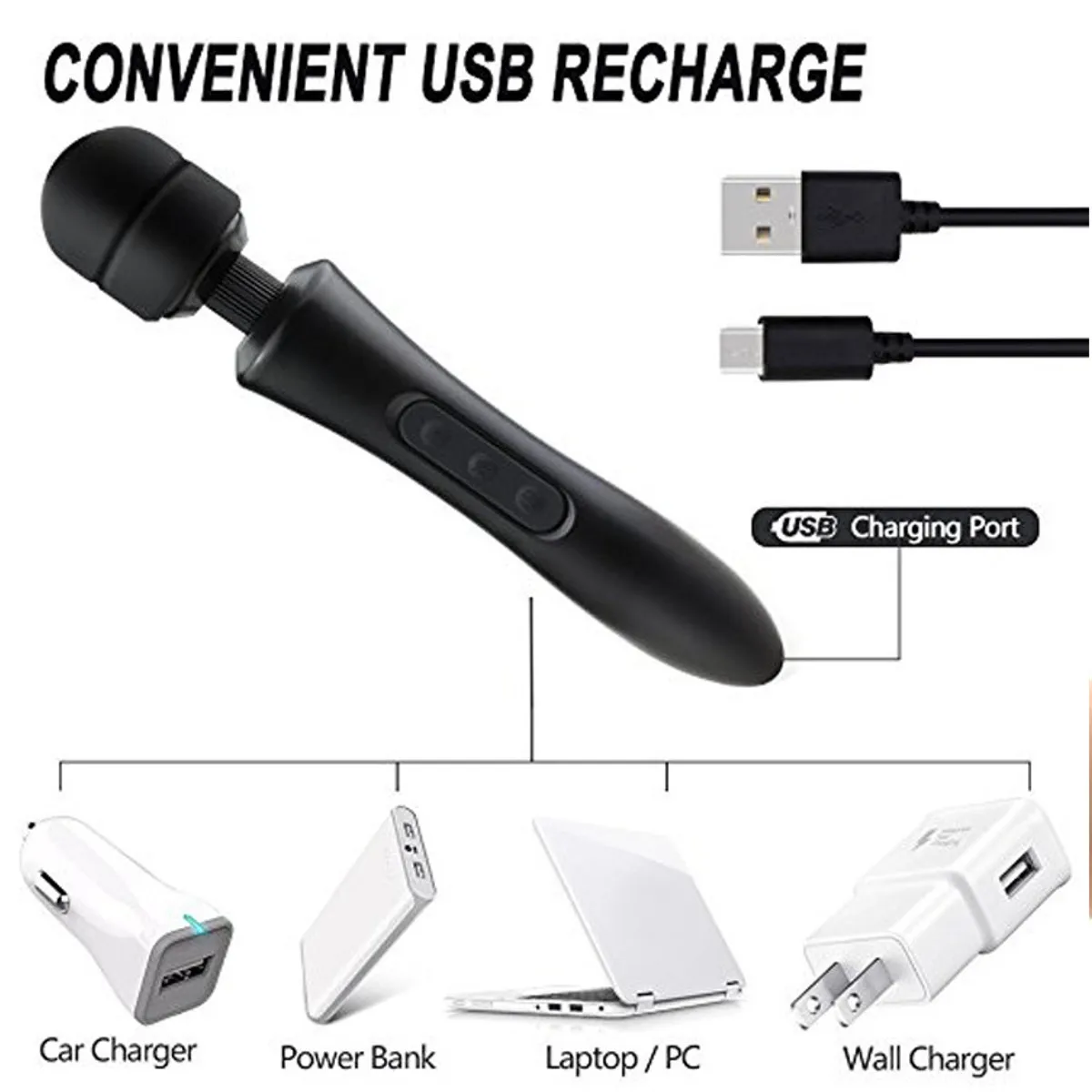 Электрический перкуссионный Вибрационный USB Перезаряжаемый массажер для шеи и мышц тела 110-250 В 8 скоростей 20 режимов вибрации расслабляющий инструмент