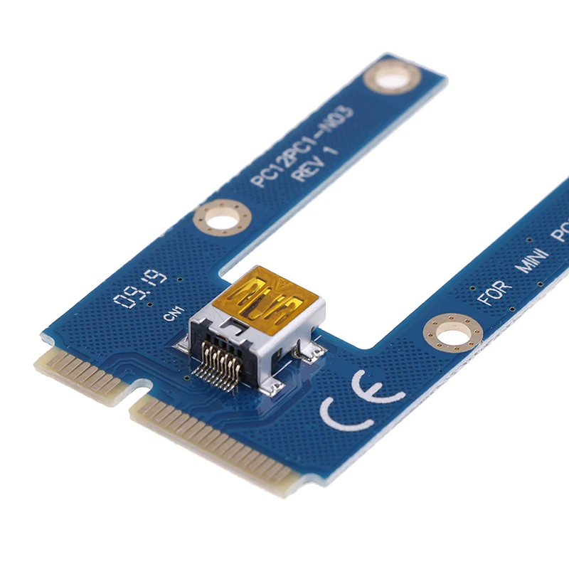 USB 3 0 Mini PCI-E к PCIe PCI Express 1x до 16x расширитель Райзер карта адаптер Удлинительный
