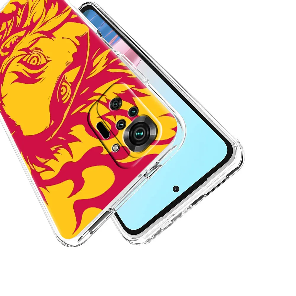 clear case for xiaomi redmi note 10 9 8 pro 9s 10s 7 k40 9a 8t 9c 9t 8a silicone phone cover soft shell anime demon slayer funda free global shipping