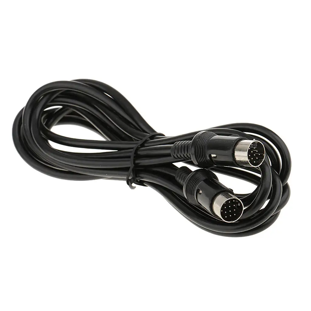 

3m 13 Pin DIN Extension Cable CD Changer to Head Unit Extension Cable Wire for Kenwood Tuner 10ft Cable Car Audo System